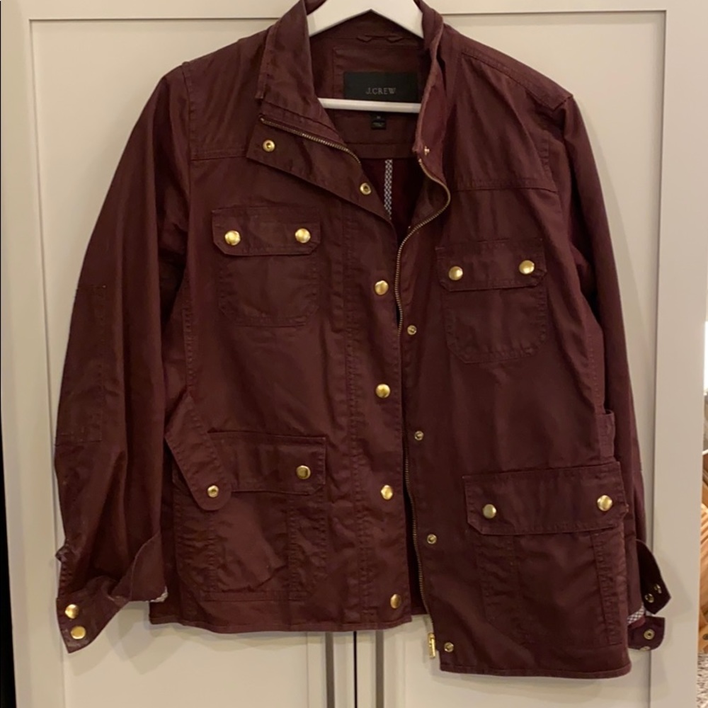 Jcrew rain jacket